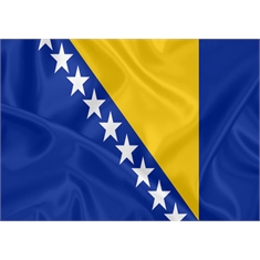 Bósnia e Herzegovina - Tamanho: 0.45 x 0.64m